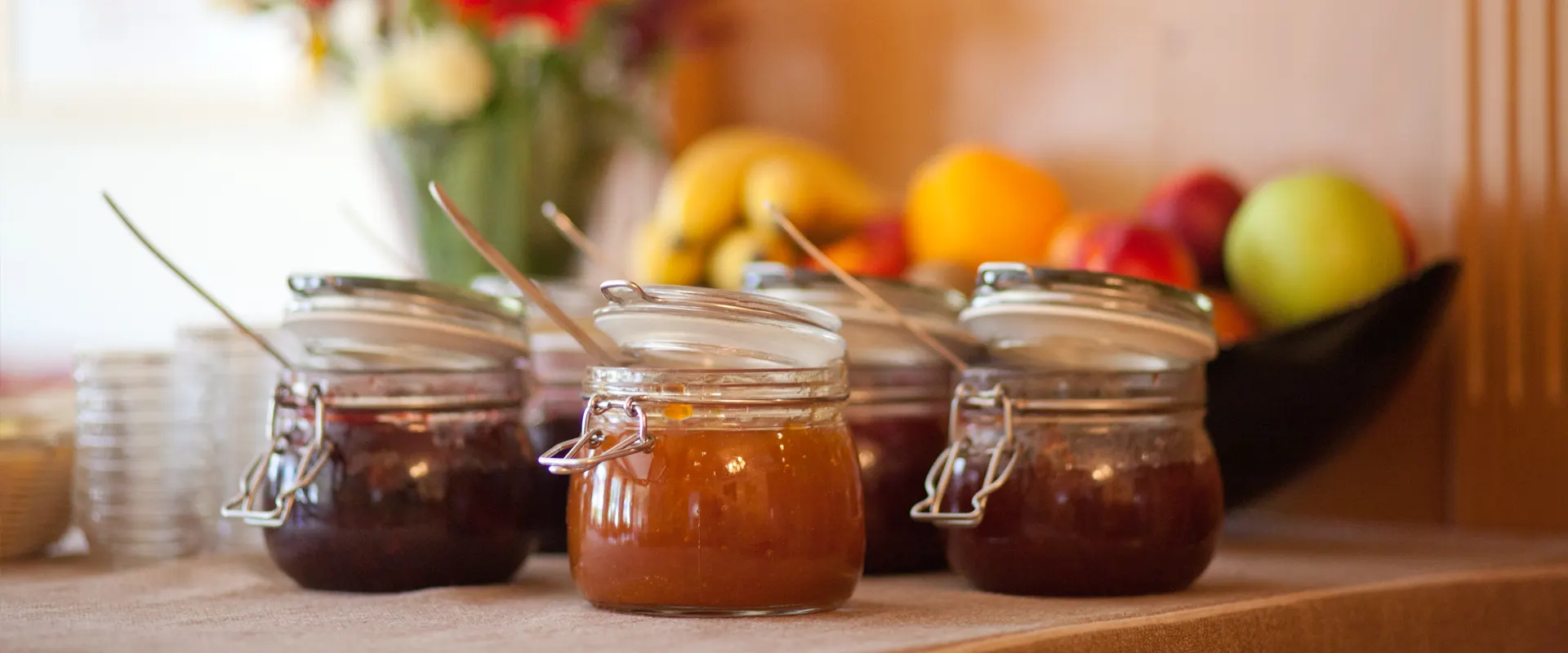 Pension Schierl Salzkammergut - Frühstück Marmelade