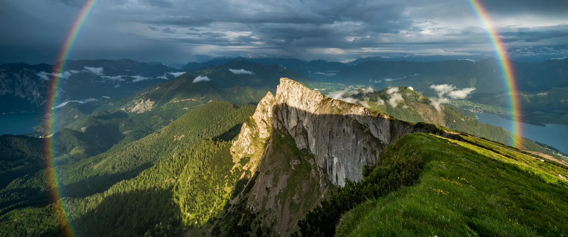 Pension Schierl Schafberg - Regenbogen